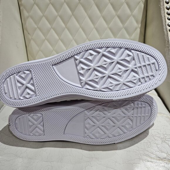 RAAD Shop White Canvas High-Top Sneakers With Red Koi Fish Design US 11M / EU 45 - Picture 8 of 8